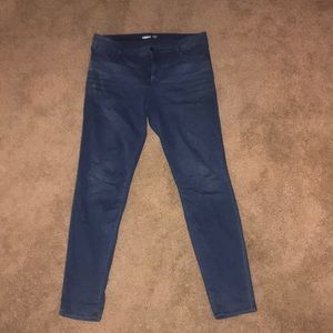 Jeggings-Old Navy Dark Wash Rockstar 24/7